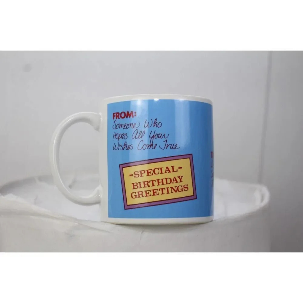 Special Birthday Greetings Coffee Mug